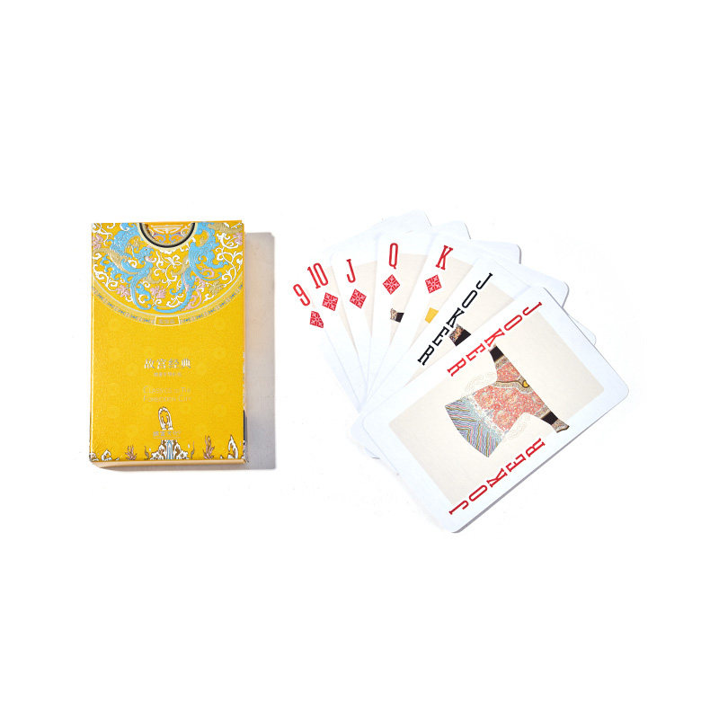Jeu de cartes de poker en plastique imperméable haut de gamme