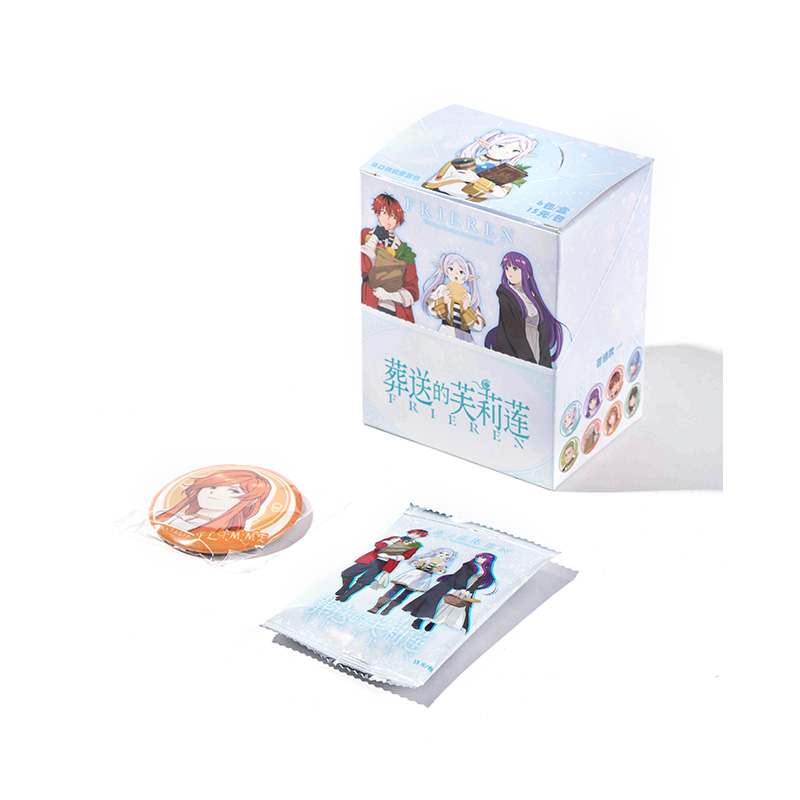 Ensemble de badges personnalisés avec épingles à boutons d'anime