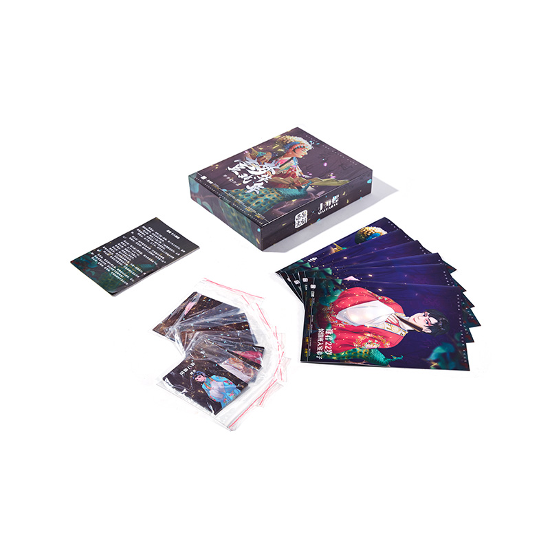 Coffret cadeau de cartes à collectionner de luxe