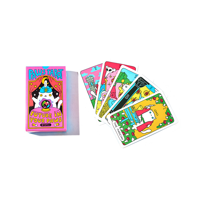 Cartes de tarot artistiques, jeu de méditation spirituelle