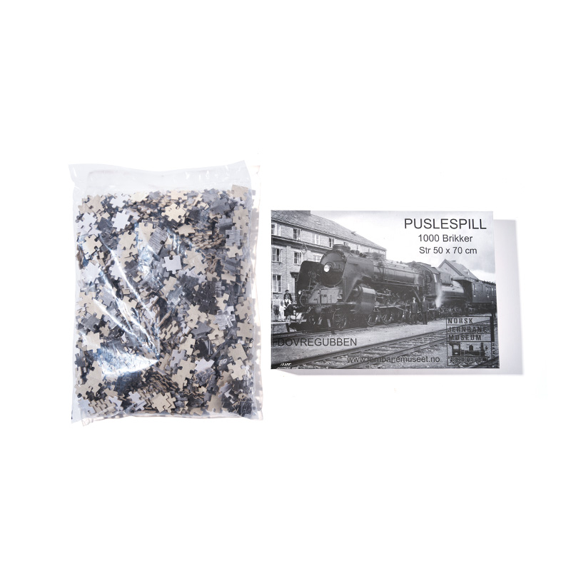 Ensemble de défi adulte avec puzzle de 500–1000 pièces
