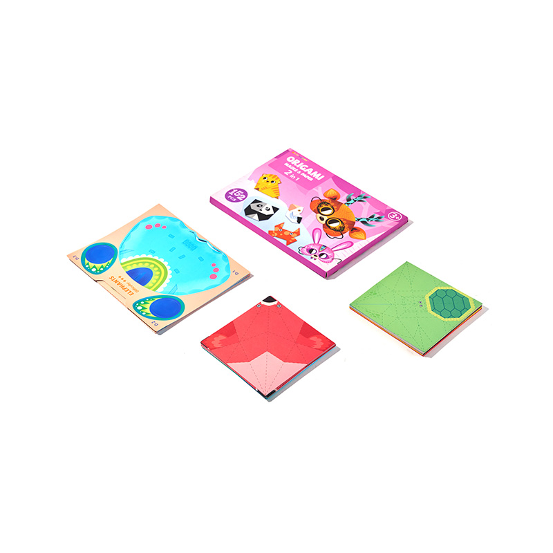 Kit d’origami DIY kit de papier de pliage de loisirs créatifs pour enfants