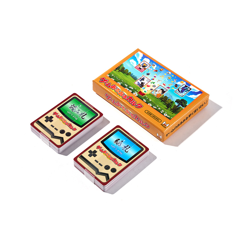 Coffret de défi de cartes de jeu de soirée à réaction rapide