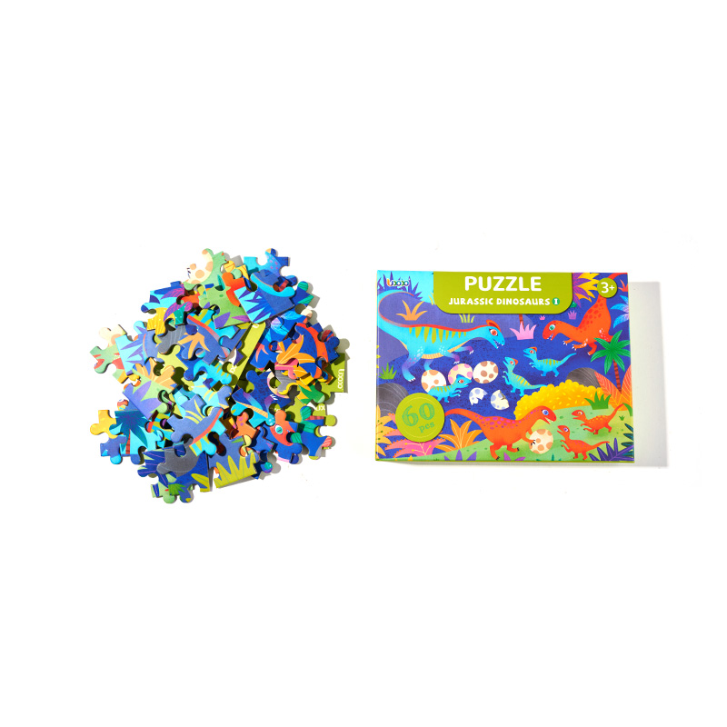 Ensemble d'apprentissage facile pour enfants débutants avec puzzle