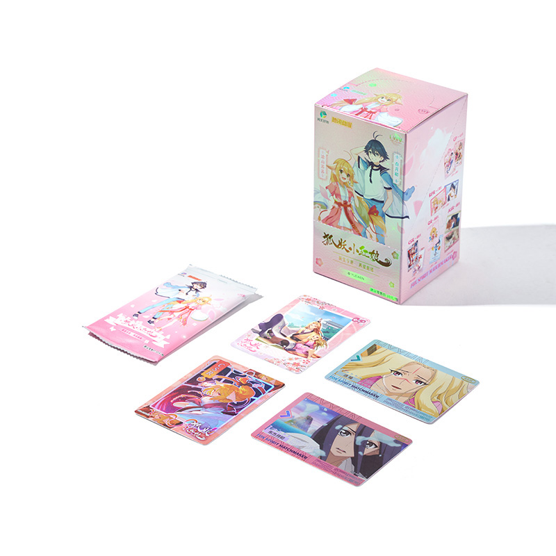 Collection de boosters de cartes à collectionner sur le thème fantastique magique