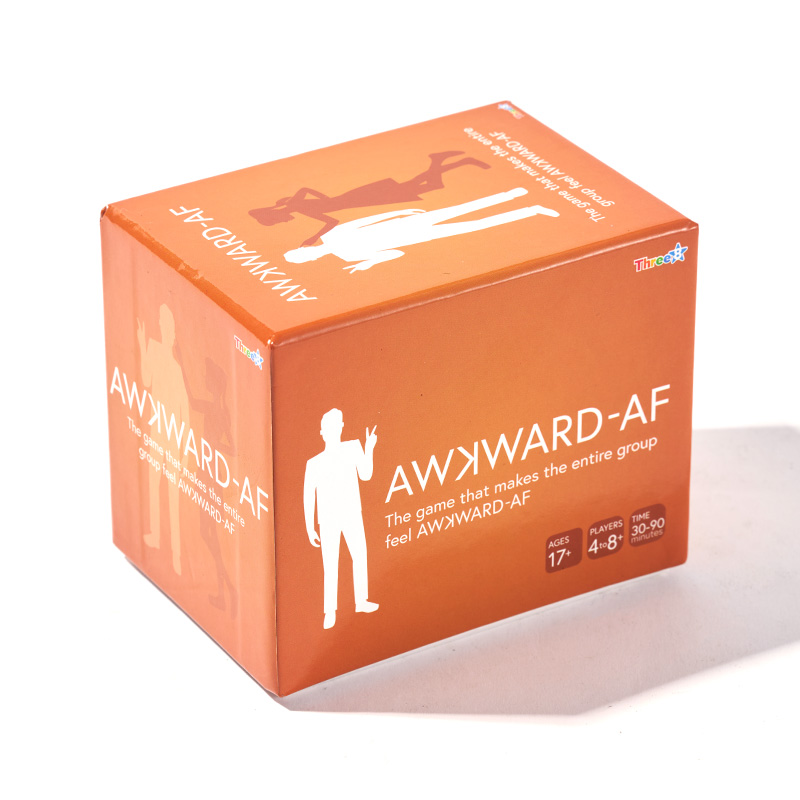 Coffret ludique interactif de cartes pour jeux de soirée familial