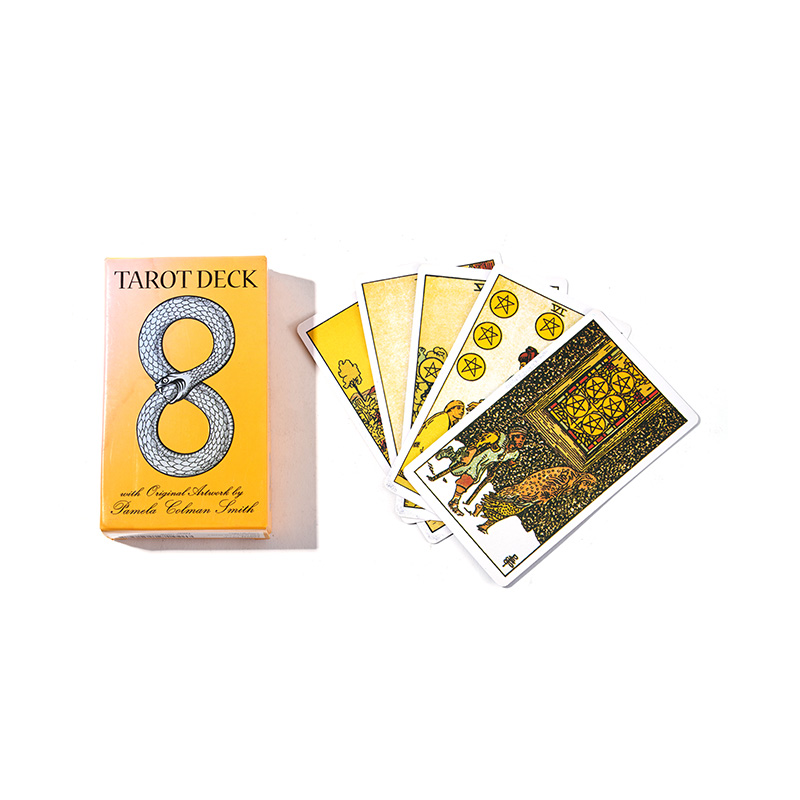 Ensemble de jeux de divination de cartes de tarot classiques