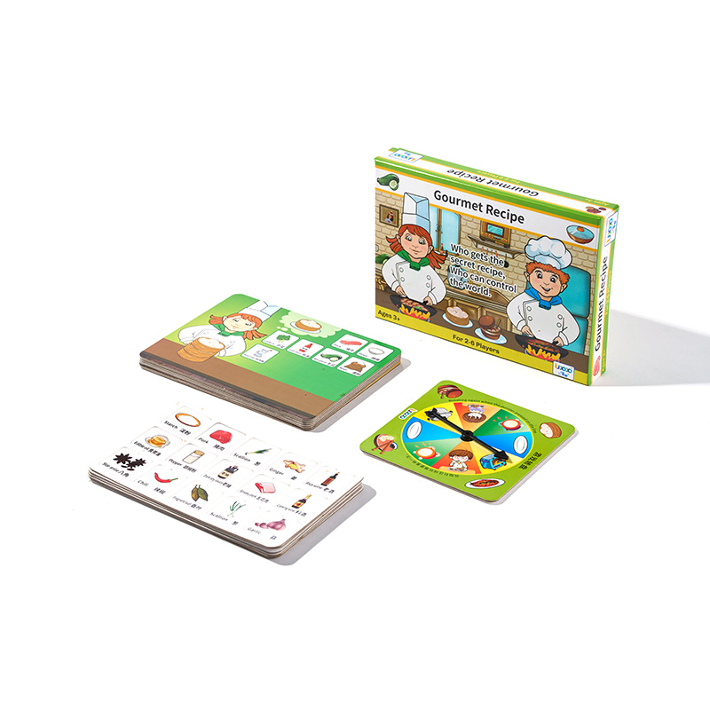 Coffret de développement d’apprentissage de jeu de plateau éducatif classique