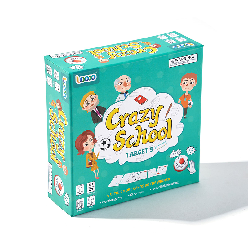 Coffret de défi de rapidité de réaction de jeu de plateau à rythme rapide