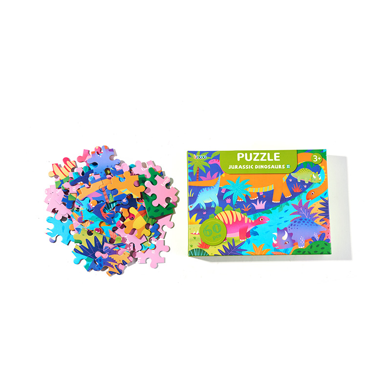 Coffret d’apprentissage précoce de puzzle en bois pour tout-petits