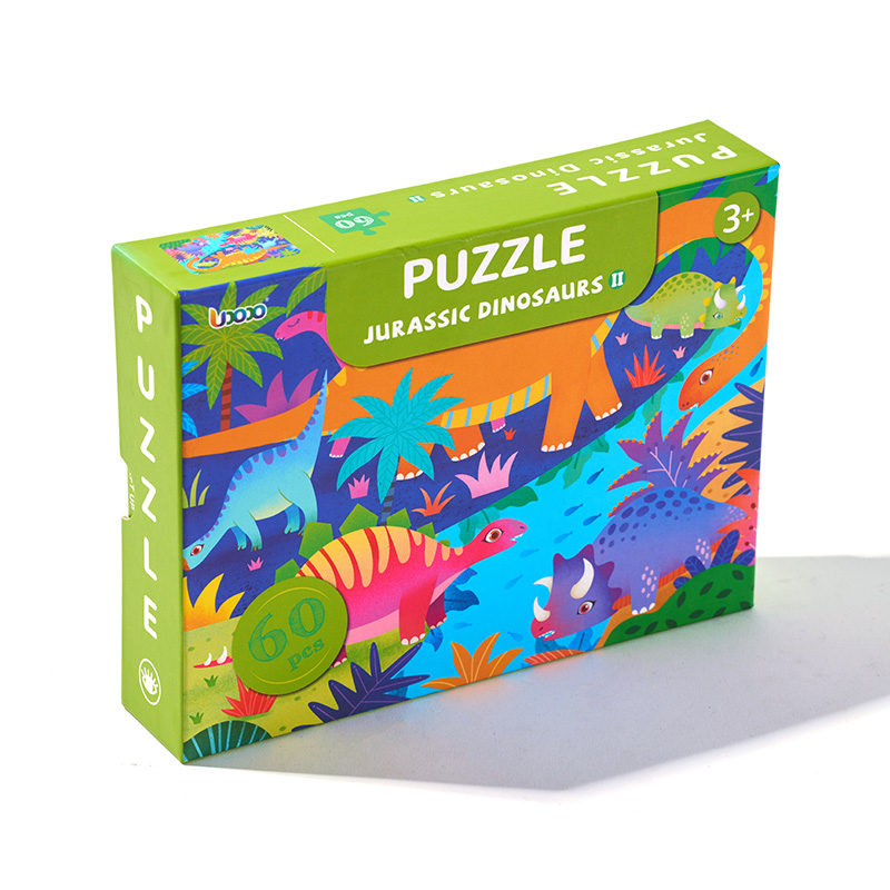 Coffret d’apprentissage précoce de puzzle en bois pour tout-petits