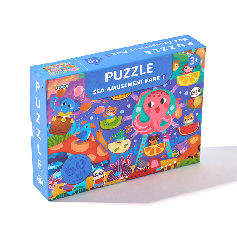 Ensemble amusant de puzzle d'entraînement cérébral pour enfants