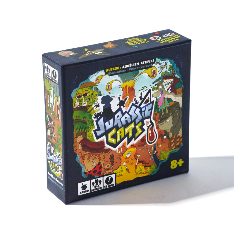 Coffret ludique familial de jeu de plateau stratégique éducatif