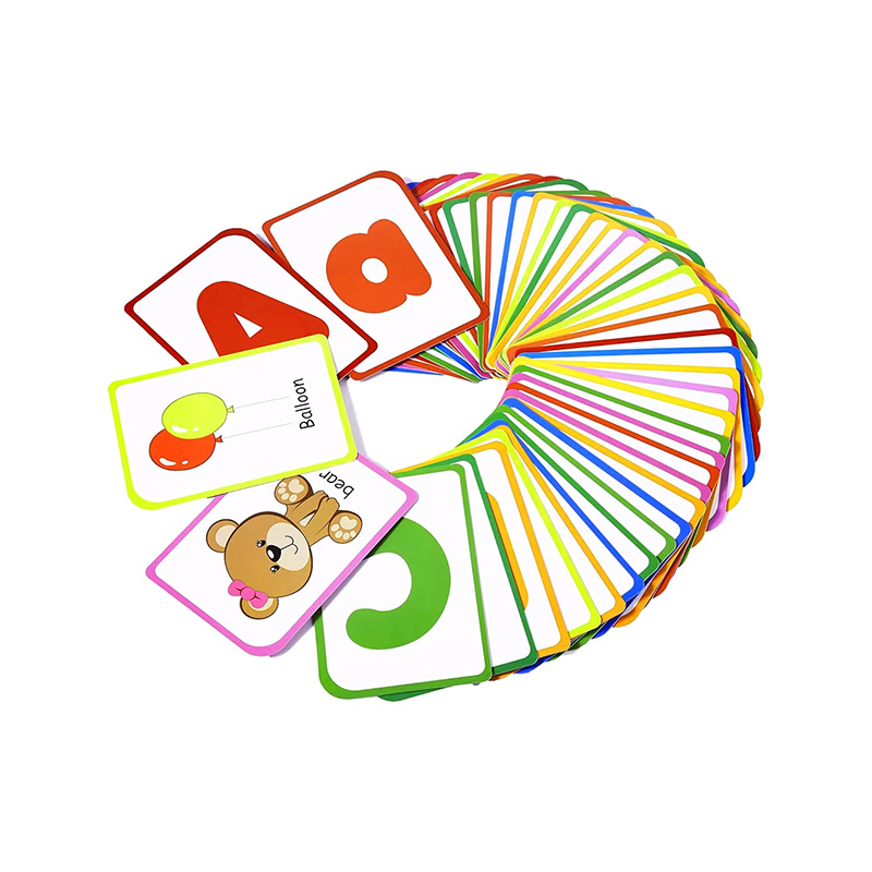 Jeu de cartes Flash éducatives double face, 52 pièces, pour l'apprentissage précoce