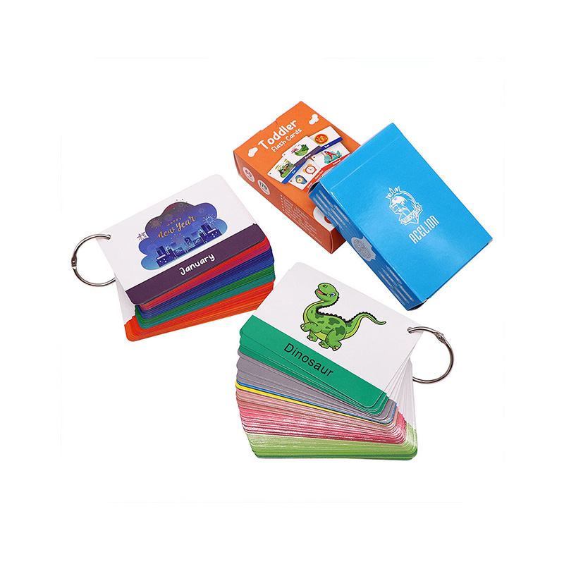 Cartes flash éducatives personnalisées pour les enfants - Fabricant de cartes d'apprentissage OEM