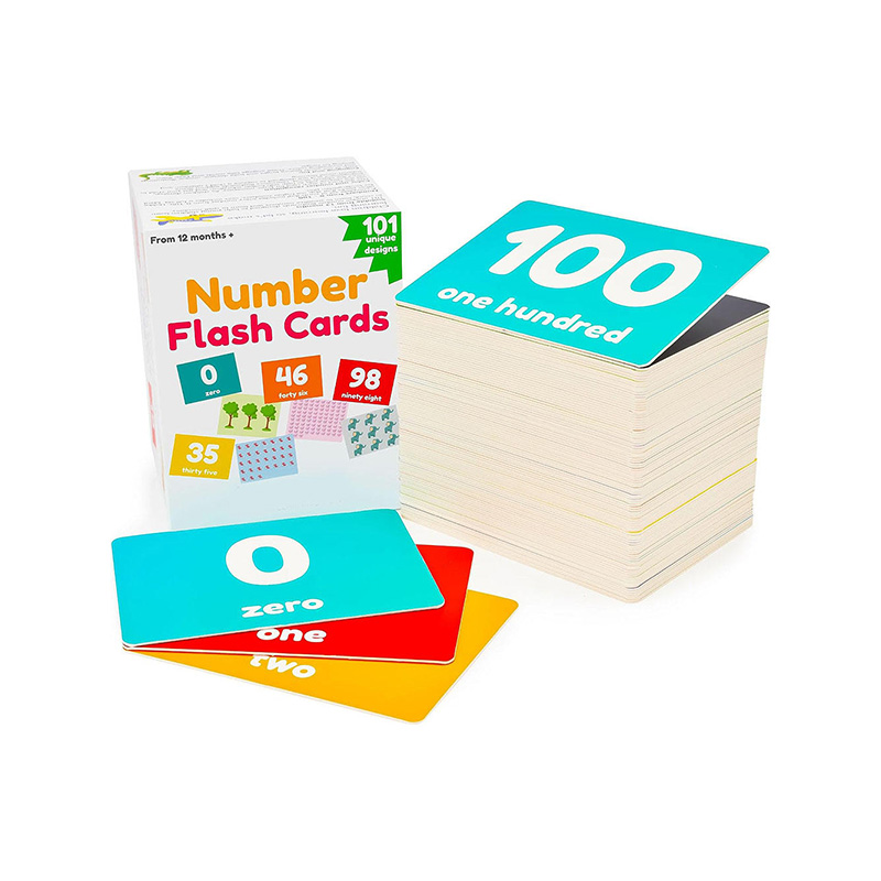 Cartes flash de chiffres pour les tout-petits – Cartes de comptage pour l'apprentissage précoce à partir de 12 mois