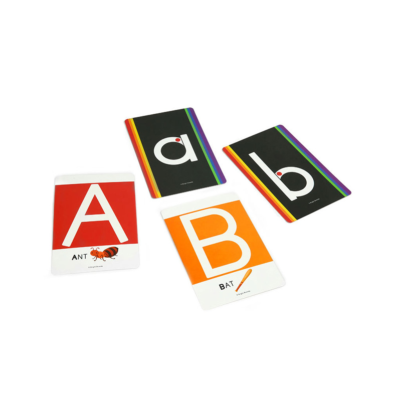 Jeu de cartes flash de jeu et d’apprentissage personnalisé – Collection de jeux de cartes éducatifs