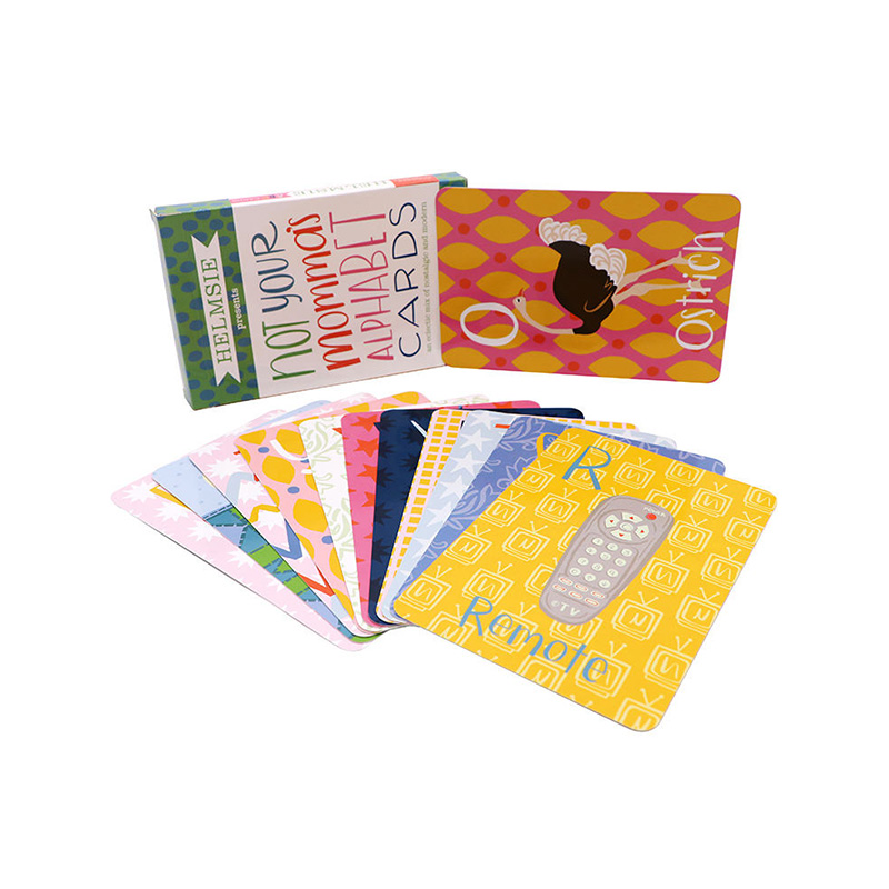Cartes flash éducatives vintage et modernes – Collection de cartes d’apprentissage créatives