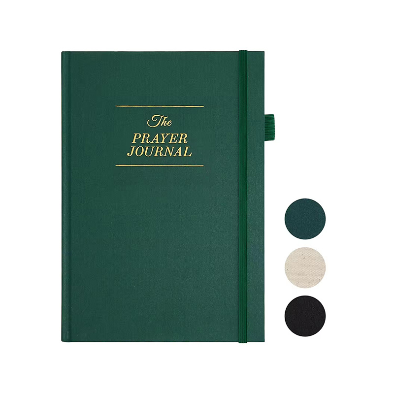 Linen Cover Prayer Journal Notebook