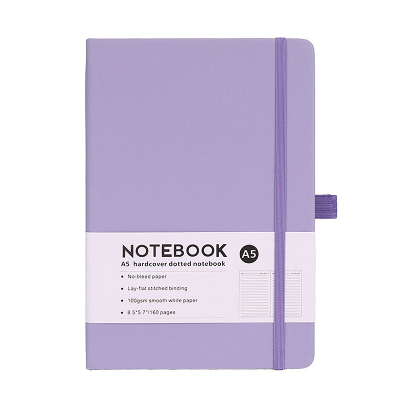 A5 Hardcover Dot Grid Notebook with 100gsm Paper