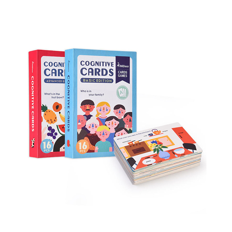 Cartes d'apprentissage cognitif de base