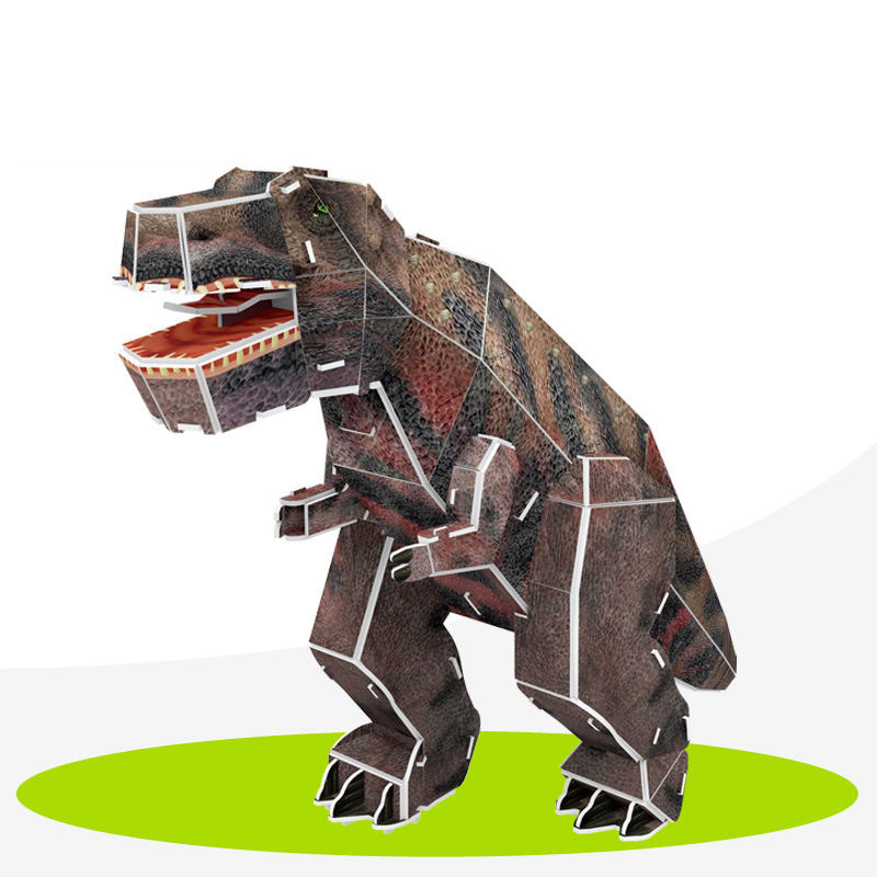 Ensemble de puzzle en mousse 3D dinosaure