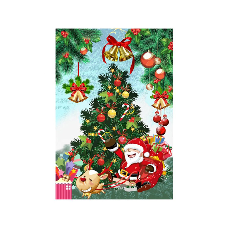 Puzzle irrégulier en bois de Noël