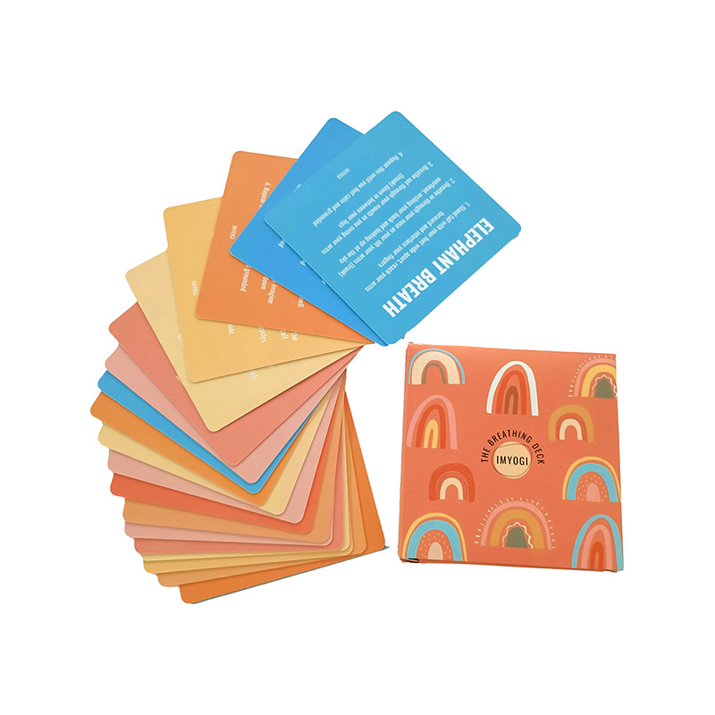 Cartes d'activités sur la respiration