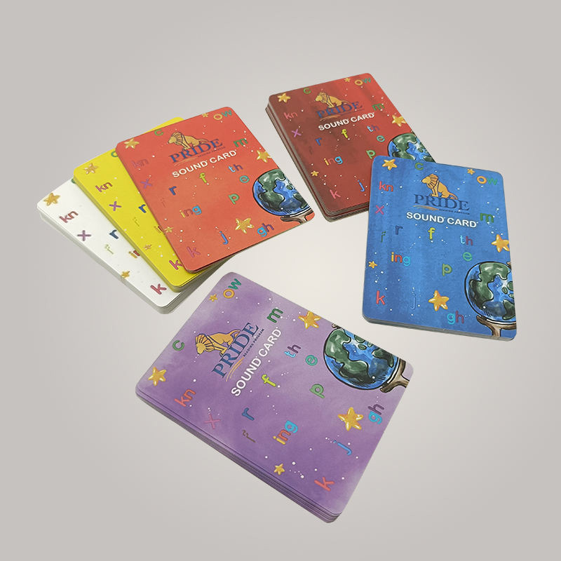 Cartes éducatives de reconnaissance sonore