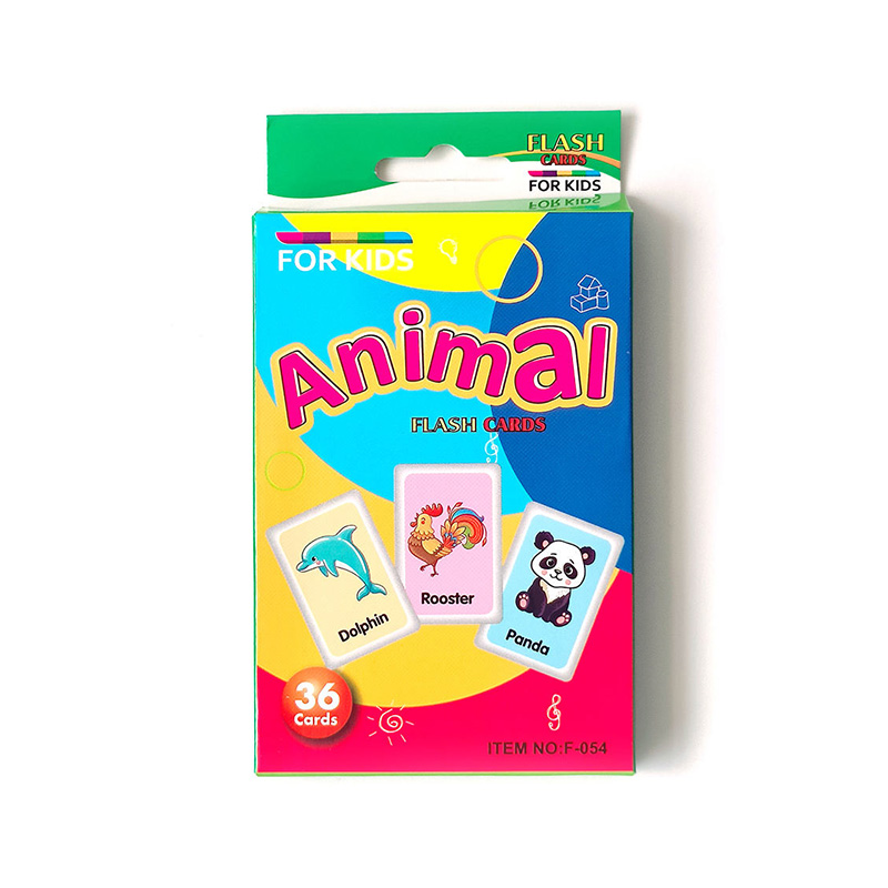 Ensemble de cartes flash d'apprentissage thématique