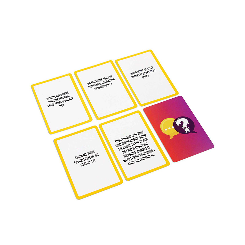 Jeu de société basé sur des cartes
