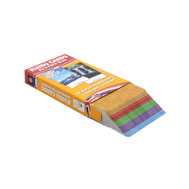 Cartes d'apprentissage de reconnaissance des couleurs