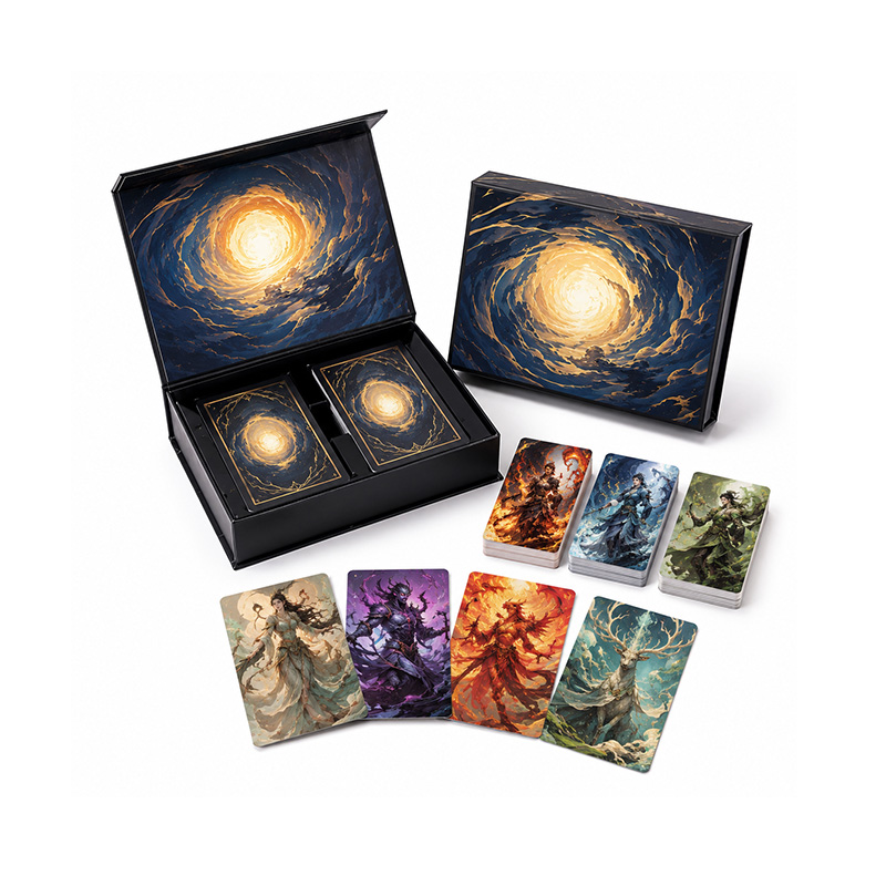 Jeu de cartes à jouer personnalisées haut de gamme