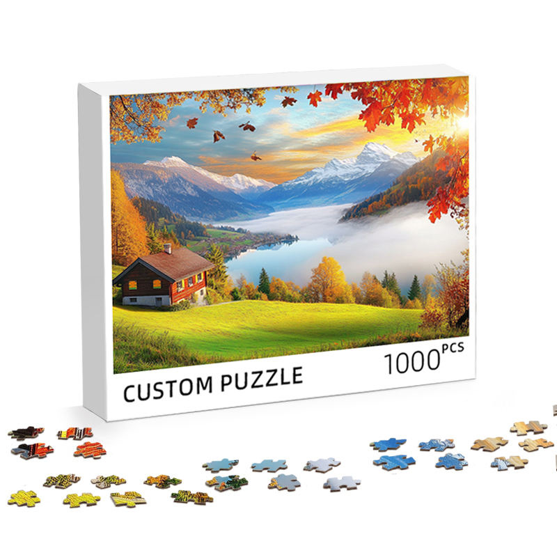 Puzzle 1000 pièces Feuilles d'automne