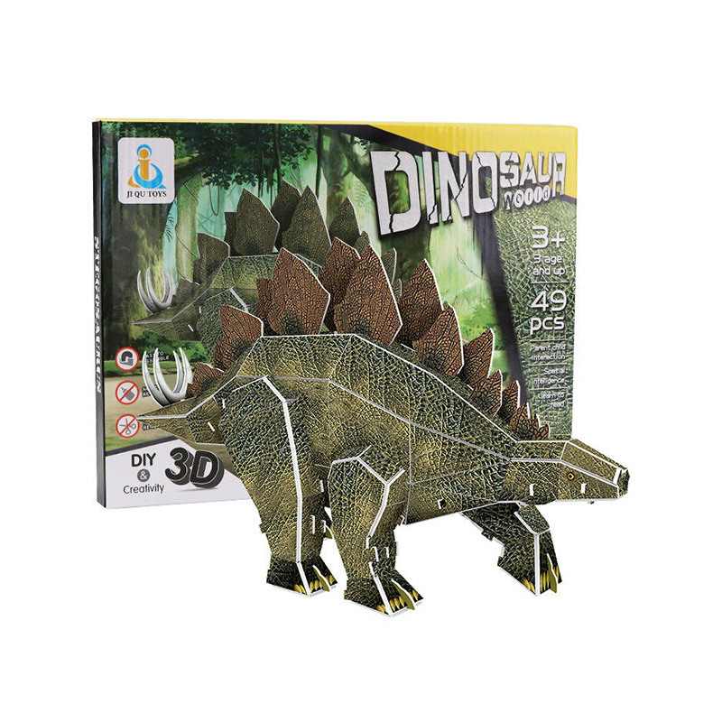 Ensemble de puzzle en mousse 3D dinosaure