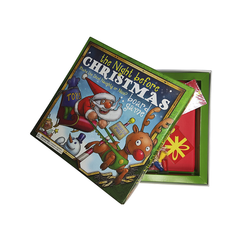 Jeu de société familiale de Noël